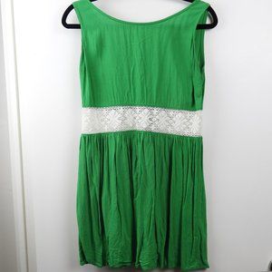 Modcloth Green Dress in Large